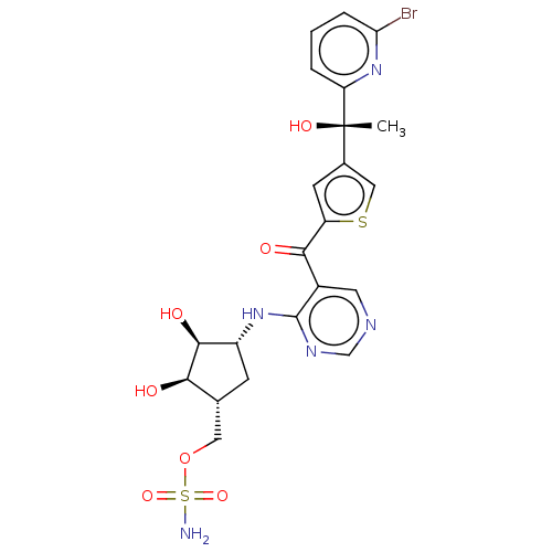 Chemical structure of BindingDB Monomer ID 462409