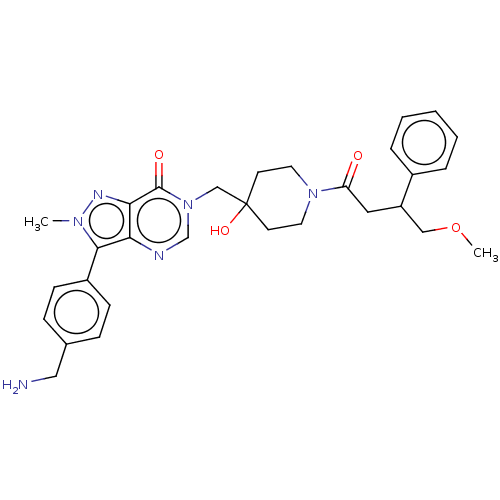 Chemical structure of BindingDB Monomer ID 462438