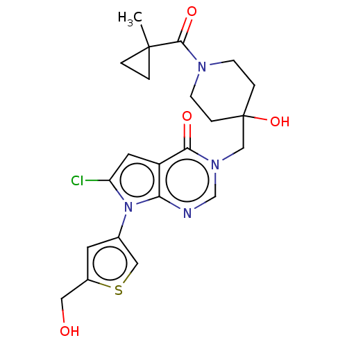 Chemical structure of BindingDB Monomer ID 462589