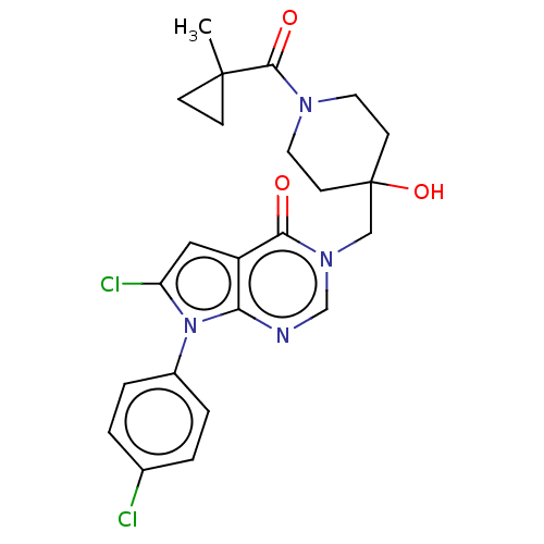 Chemical structure of BindingDB Monomer ID 462591