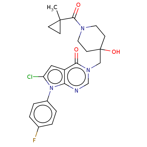 Chemical structure of BindingDB Monomer ID 462592