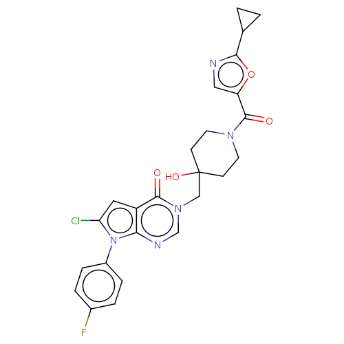 Chemical structure of BindingDB Monomer ID 462593
