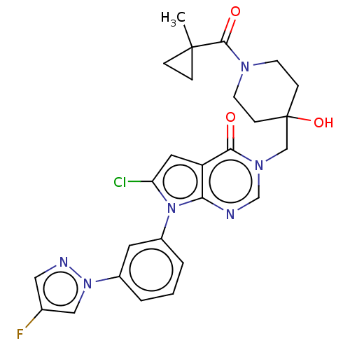 Chemical structure of BindingDB Monomer ID 462615