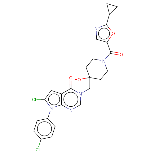 Chemical structure of BindingDB Monomer ID 462616