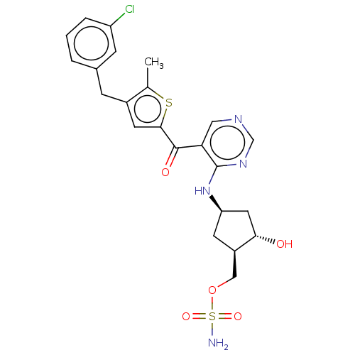 Chemical structure of BindingDB Monomer ID 462715