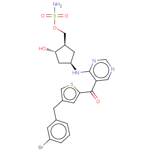 Chemical structure of BindingDB Monomer ID 462725