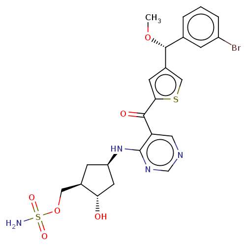 Chemical structure of BindingDB Monomer ID 462739