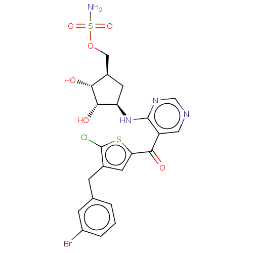 Chemical structure of BindingDB Monomer ID 462742