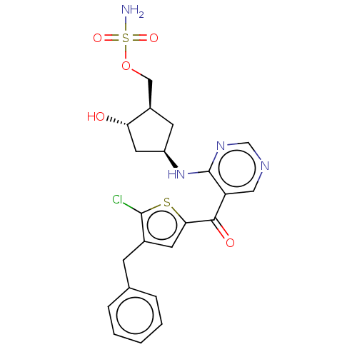 Chemical structure of BindingDB Monomer ID 462764