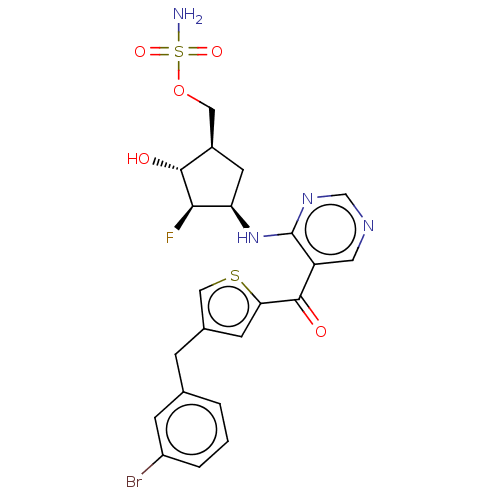 Chemical structure of BindingDB Monomer ID 462769