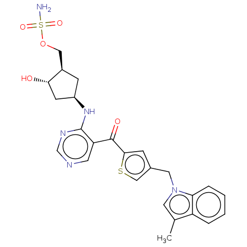 Chemical structure of BindingDB Monomer ID 462773