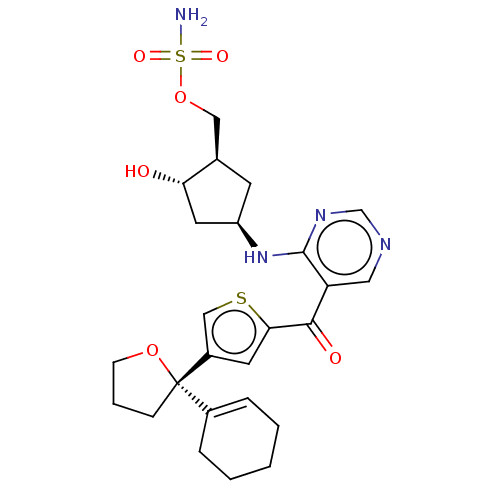 Chemical structure of BindingDB Monomer ID 462786