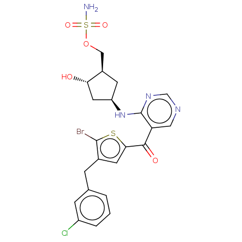 Chemical structure of BindingDB Monomer ID 462790