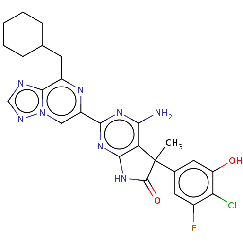 Chemical structure of BindingDB Monomer ID 463167