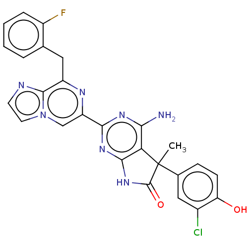 Chemical structure of BindingDB Monomer ID 463174