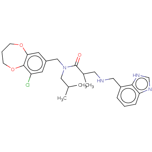 Chemical structure of BindingDB Monomer ID 463309