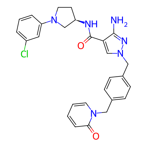 Chemical structure of BindingDB Monomer ID 463430