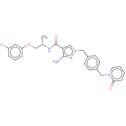 Chemical structure of BindingDB Monomer ID 463438