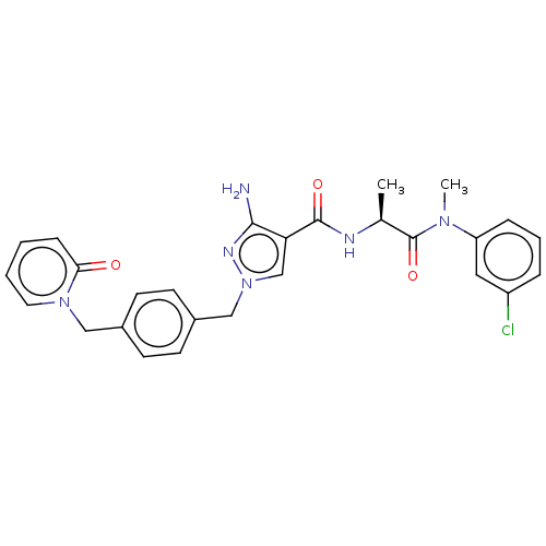 Chemical structure of BindingDB Monomer ID 463439