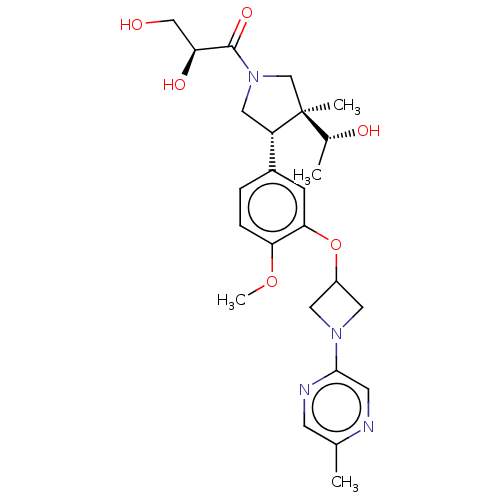 Chemical structure of BindingDB Monomer ID 463566