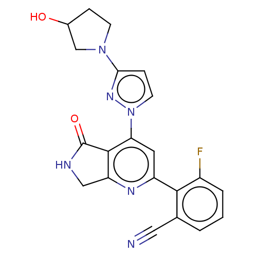Chemical structure of BindingDB Monomer ID 463596