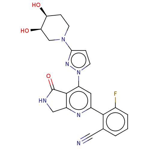 Chemical structure of BindingDB Monomer ID 463657