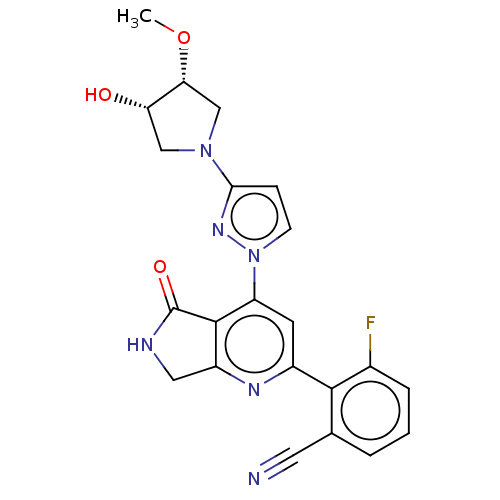 Chemical structure of BindingDB Monomer ID 463676