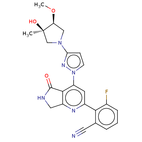 Chemical structure of BindingDB Monomer ID 463749