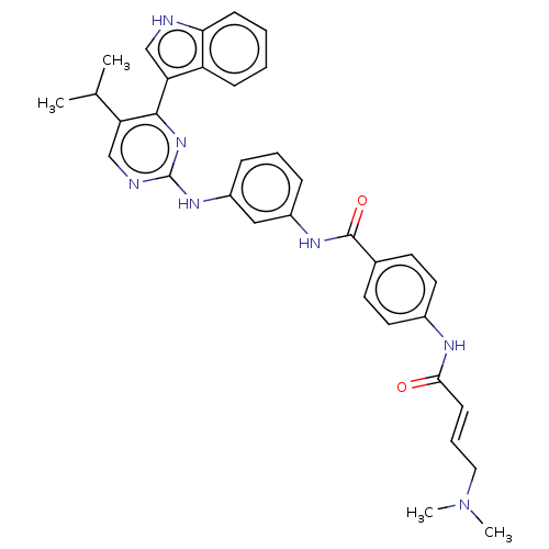 Chemical structure of BindingDB Monomer ID 464114