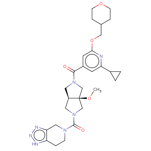 Chemical structure of BindingDB Monomer ID 464385