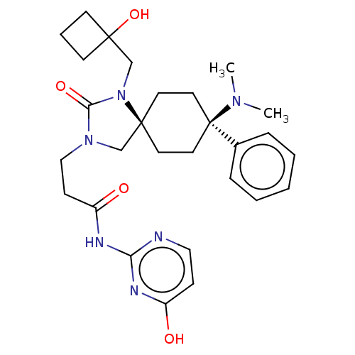 Chemical structure of BindingDB Monomer ID 464454