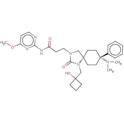 Chemical structure of BindingDB Monomer ID 464455