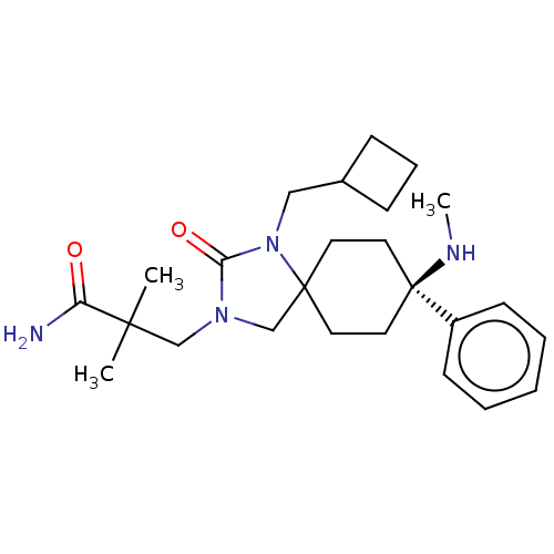 Chemical structure of BindingDB Monomer ID 464456