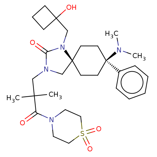 Chemical structure of BindingDB Monomer ID 464504