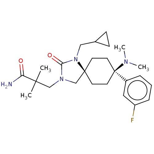 Chemical structure of BindingDB Monomer ID 464508