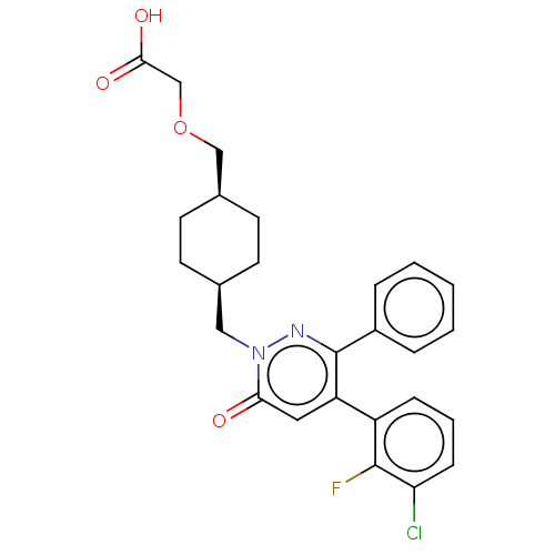 Chemical structure of BindingDB Monomer ID 464510