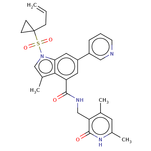 Chemical structure of BindingDB Monomer ID 464521