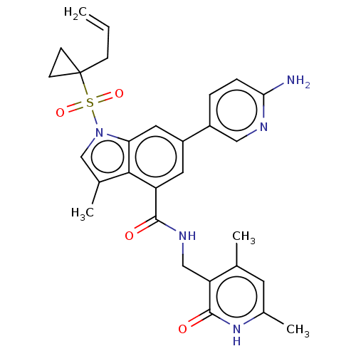 Chemical structure of BindingDB Monomer ID 464523