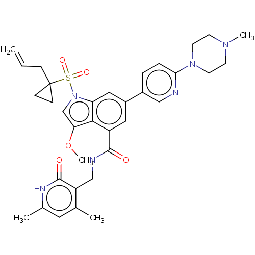 Chemical structure of BindingDB Monomer ID 464528