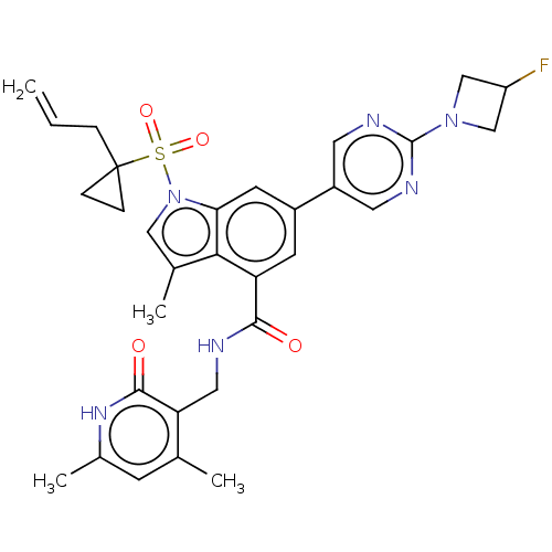 Chemical structure of BindingDB Monomer ID 464538