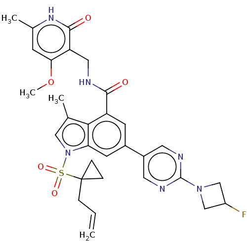 Chemical structure of BindingDB Monomer ID 464544