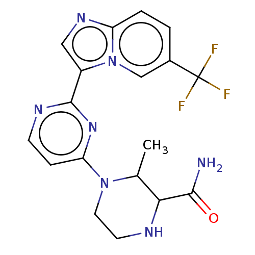 Chemical structure of BindingDB Monomer ID 464789