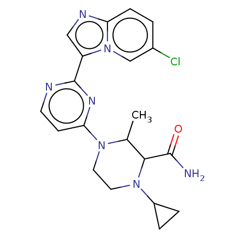 Chemical structure of BindingDB Monomer ID 464790