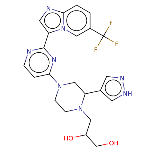 Chemical structure of BindingDB Monomer ID 465019