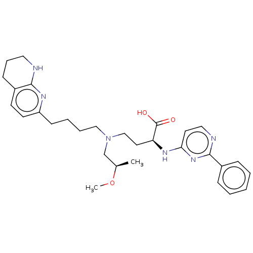 Chemical structure of BindingDB Monomer ID 465284