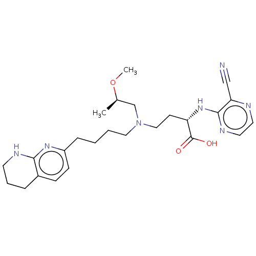 Chemical structure of BindingDB Monomer ID 465287