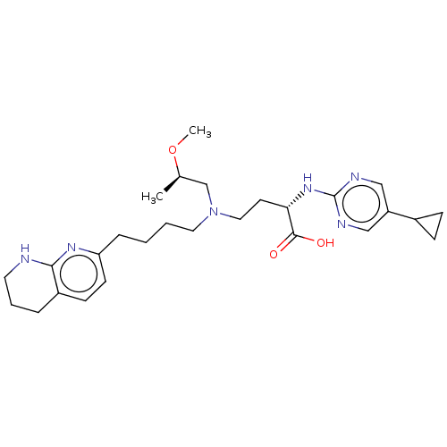 Chemical structure of BindingDB Monomer ID 465334