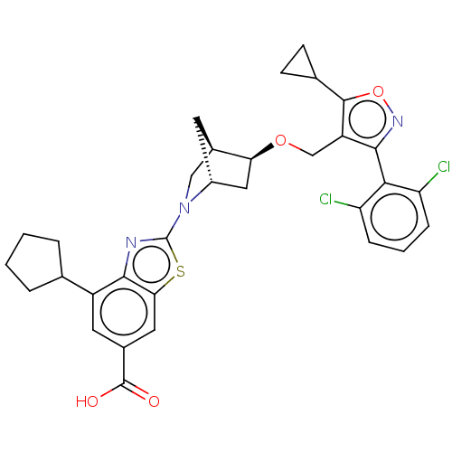 Chemical structure of BindingDB Monomer ID 465634