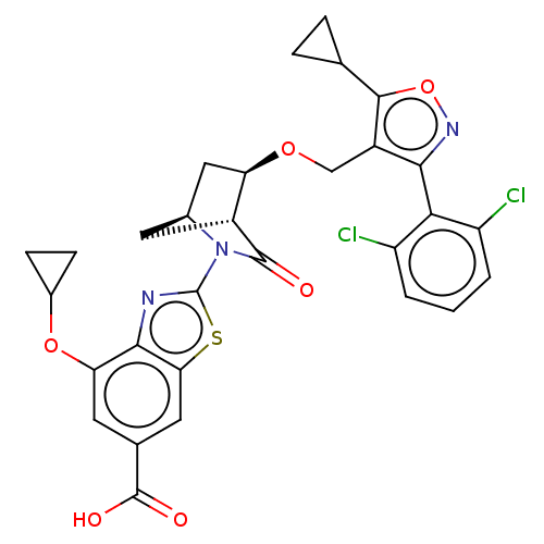 Chemical structure of BindingDB Monomer ID 465646