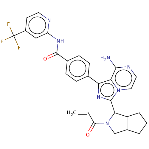 Chemical structure of BindingDB Monomer ID 465810